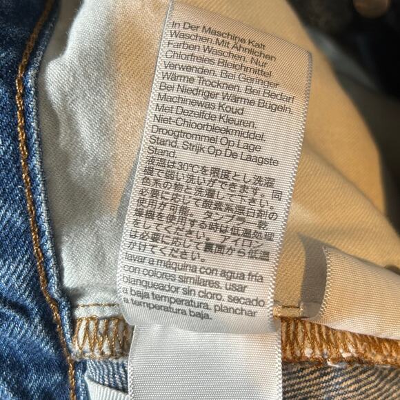 2/30 Madewell Low-Slung Straight Stoughton Wash Jeans-Size 29 - Picture 12 of 12